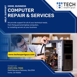 Tech Expert Guys - We provide support for all of your technical needs, from fixing personal laptop computers, to install servers at your business