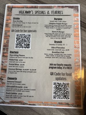 Menu photo 5 Hideaway Bar & Grill Castle Rock, CO Menu photo 5 Hideaway Bar & Grill Castle Rock, CO