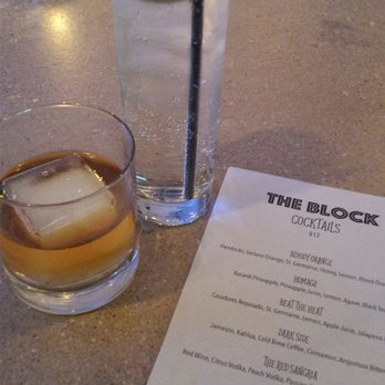 The Block - Johnny walker black on ice (literally 1 big cube) and goose & tonic. - Asian Fusion Near Me - Annandale, Virginia