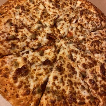 Roman's Pizza - Large sausage and pepperoni pizza on regular crust - Pizza Near Me - Denton, Texas Roman's Pizza - Large sausage and pepperoni pizza on regular crust - Pizza Near Me - Denton, Texas