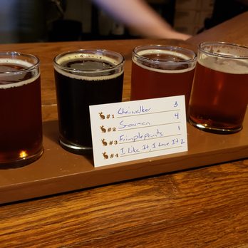 Jackalope Brewing - a flight of beers - Breweries Near Me - Nashville, Tennessee
