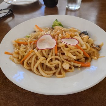 Kuma - seafood yakiudon ($19.95) - Japanese Near Me - Monterey, California Kuma - seafood yakiudon ($19.95) - Japanese Near Me - Monterey, California
