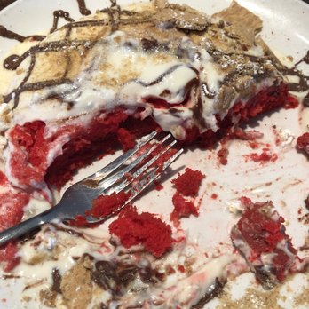 Eggstasy - "Red Velvet" Nutella pancakes - Breakfast & Brunch Near Me - Scottsdale, Arizona
