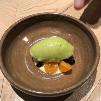 The Farmer's Apprentice - Thai basil sorbet - French Near Me - Vancouver, British Columbia The Farmer's Apprentice - Thai basil sorbet - French Near Me - Vancouver, British Columbia