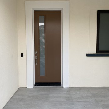 Exacto Line Painting - The before...an ugly brown - Painters Near Me