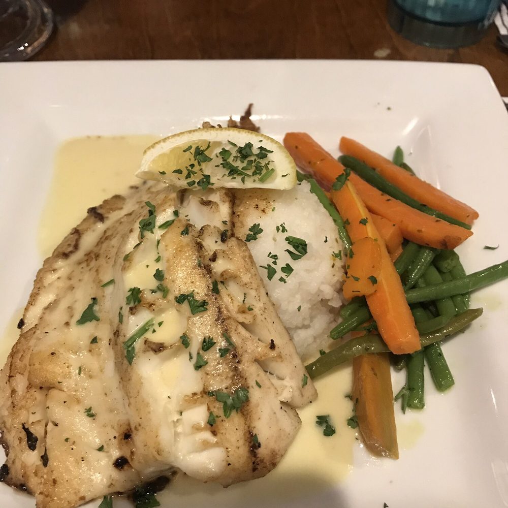 Geddy's - Grilled haddock. - Seafood Near Me - Bar Harbor, Maine