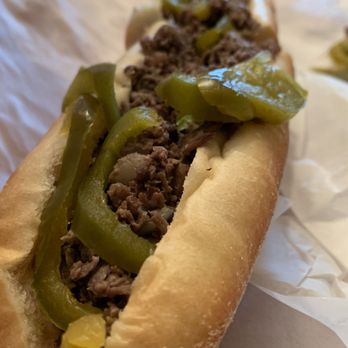 Phil & Jim's Steaks & Hoagies - Cheesesteak with fried onions and sweet peppers - Delis Near Me - Brookhaven, Pennsylvania