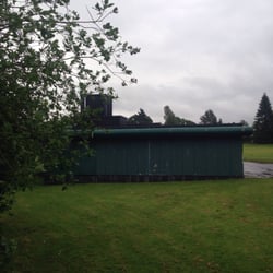 Newbridge Playing Fields - Building On Match Day for showers and bathroom facilities.