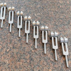 Inner Alchemy Reiki & Sound Healing - Vibrating forks to help balance your energy field.