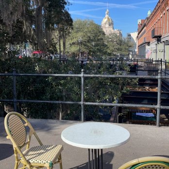 Café M - Outside seating area. - Cafes Near Me - Savannah, Georgia Café M - Outside seating area. - Cafes Near Me - Savannah, Georgia