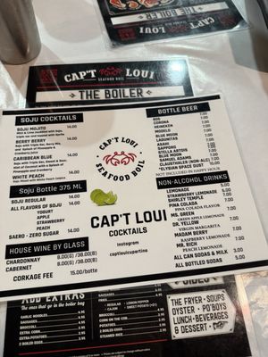 Menu photo 7 Cap't Loui Cupertino, CA