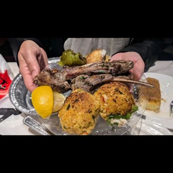 Stamatis Restaurant - Grilled lamb chops & stuffed mushrooms - Greek Near Me - Astoria, New York Stamatis Restaurant - Grilled lamb chops & stuffed mushrooms - Greek Near Me - Astoria, New York