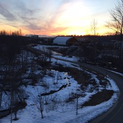 Ship Creek Trail - Beautiful view of the sunset from ship creek trail
