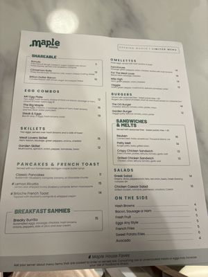 Menu photo 2 Maple House South Lyon, MI