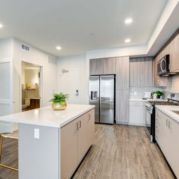 Essence Apartments - Essence One Bedroom Model Kitchen - Apartments Near Me - Los Angeles, California Essence Apartments - Essence One Bedroom Model Kitchen - Apartments Near Me - Los Angeles, California