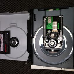 Electronic Resurrection - 360 disk drive after detailed cleaning.