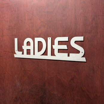 Oasis Diner - Restroom door - Diners Near Me - Plainfield, Indiana Oasis Diner - Restroom door - Diners Near Me - Plainfield, Indiana