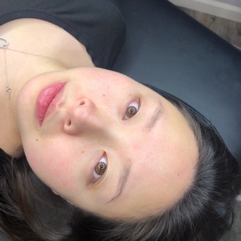 Dollface Beaut - Before ombré brows - Eyelash Service Near Me - Silver Spring, Maryland