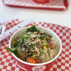 Uroko Poke - IG @hangrytrails.us (3 Scoop Poke Bowl)