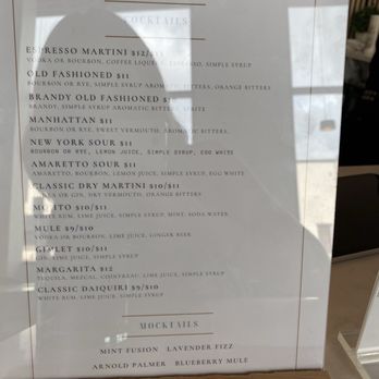 The Green Room Cafe - Cocktail and mocktails menu - Coffee & Tea Near Me - Plainfield, Indiana