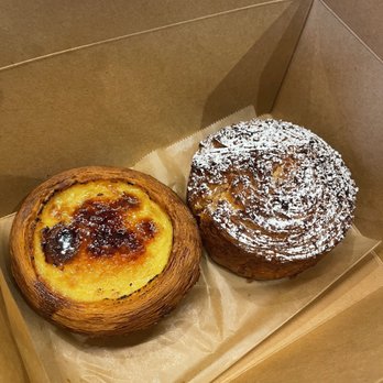 Café Dear Leon - Crème brûlée tart and pan de coco - Cafes Near Me - Baltimore, Maryland