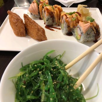 Avana Sushi - Spicy cooked salmon and inagi - Japanese Near Me - Boston, Massachusetts