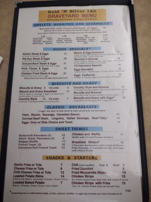Menu photo 7 Gold 'N Silver Inn Reno, NV
