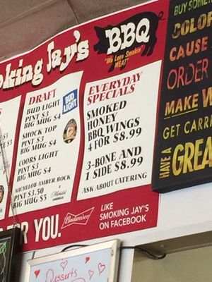 Menu photo 7 Smoking Jay's BBQ Omaha, NE Menu photo 7 Smoking Jay's BBQ Omaha, NE