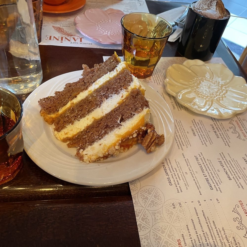 Janine Café - Carrot cake - Breakfast & Brunch Near Me - Montreal, Quebec Janine Café - Carrot cake - Breakfast & Brunch Near Me - Montreal, Quebec