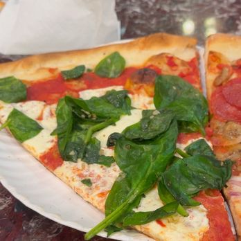 Joe's Pizza - Spinach Mozzarella Pizza - Pizza Near Me - Cambridge, Massachusetts Joe's Pizza - Spinach Mozzarella Pizza - Pizza Near Me - Cambridge, Massachusetts