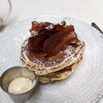 Garden Grille - Maple bacon pancakes - New American Near Me - Kapaa, Hawaii