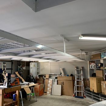 Good Garage - I have very low ceilings and they were able to accommodate my request while still leaving plenty of room to walk underneath safely. - Home Organization Near Me