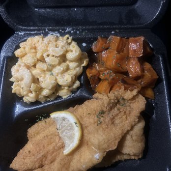 Raleigh Soul Kitchen - Southern Fried Catfish Platter - Soul Food Near Me - Raleigh, North Carolina Raleigh Soul Kitchen - Southern Fried Catfish Platter - Soul Food Near Me - Raleigh, North Carolina