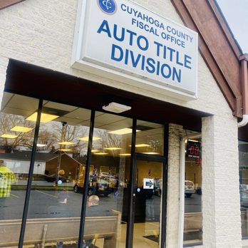 AUTOMOBILE TITLE DEPT OF CUYAHOGA COUNTY - Updated January 2025 