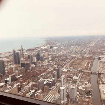 Skydeck Chicago - Skydeck view of Chicago - Observatories Near Me - Chicago, Illinois
