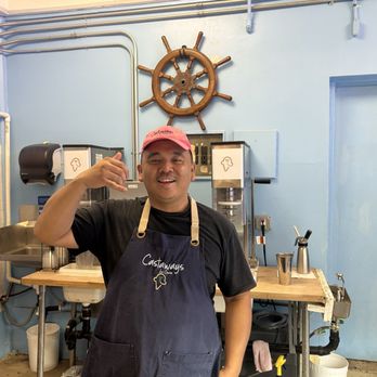 Castaways Ice Cream - Jordan the worker at Castaway! Great guy! - Ice Cream & Frozen Yogurt Near Me - Honolulu, Hawaii Castaways Ice Cream - Jordan the worker at Castaway! Great guy! - Ice Cream & Frozen Yogurt Near Me - Honolulu, Hawaii