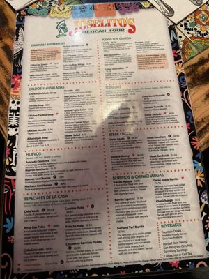 Menu photo 2 Joselito's Montrose Montrose, CA Menu photo 2 Joselito's Montrose Montrose, CA