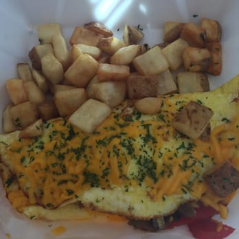 Soul Heaven Cafe & Catering - Steak & cheese omelette with breakfast potatoes. - Cafes Near Me - Mobile, Alabama Soul Heaven Cafe & Catering - Steak & cheese omelette with breakfast potatoes. - Cafes Near Me - Mobile, Alabama