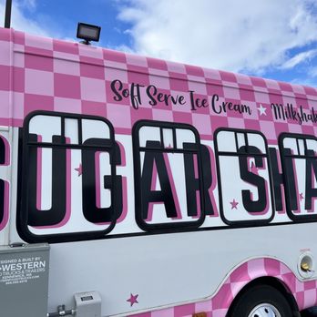 Sugar Shack - a pink and white ice cream truck - Ice Cream & Frozen Yogurt Near Me - Coeur d'Alene, Idaho Sugar Shack - a pink and white ice cream truck - Ice Cream & Frozen Yogurt Near Me - Coeur d'Alene, Idaho