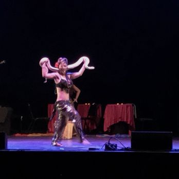 The Wiltern - She has a snake around her.  Return of Vaudeville. - Music Venues Near Me - Los Angeles, California