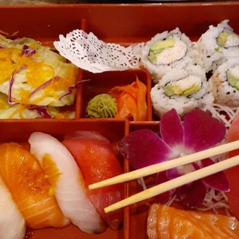 Kenzo - Sushi and sashimi bento box - Sushi Bars Near Me - Murphy, Texas