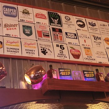 The District Pub & Grill - List of their draft beers - New American Near Me - Eau Claire, Wisconsin The District Pub & Grill - List of their draft beers - New American Near Me - Eau Claire, Wisconsin