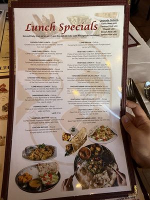 Menu photo 2 All India Cafe Pasadena, CA