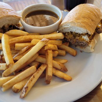 Bayside Cafe - Beef dip sandwich. - Mexican Near Me - Morro Bay, California