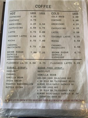 Menu photo 1 Micco Cafe Bayside, NY