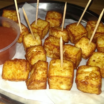 El Platanal - Queso frito with guava sauce. - Caribbean Near Me - Carolina, Puerto Rico