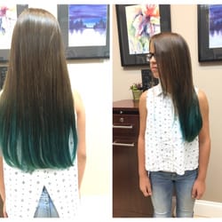 Ombre blue