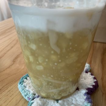 Sweet Rice - New tapioca dessert! Salty coconut cream foam on top. - Thai Near Me - Gardena, California
