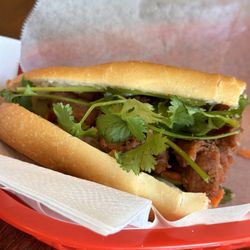 #6 grilled pork sandwich