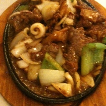 Ewa Pointe Chinese Restaurant - Sizzling beef and squid plate! HOT ! - Chinese Near Me - Ewa Beach, Hawaii